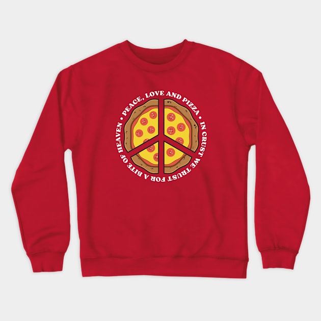 a bite of peace Crewneck Sweatshirt by redwane